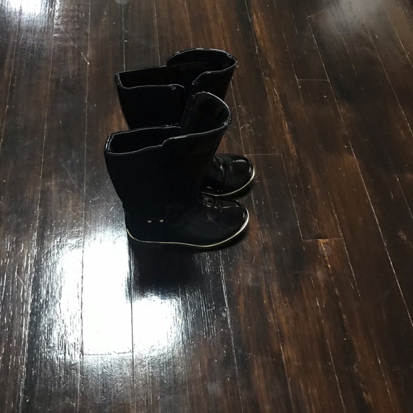 Black boots for little girl -Children Place - Picture 6 of 8